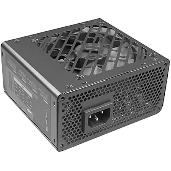 Tacens Anima APSIII500, SFX 500 W PC-virtalähde, 85 % pronssia SMD-tekniikka 12V, 9 cm:n erittäin hiljainen tuuletin, musta musta