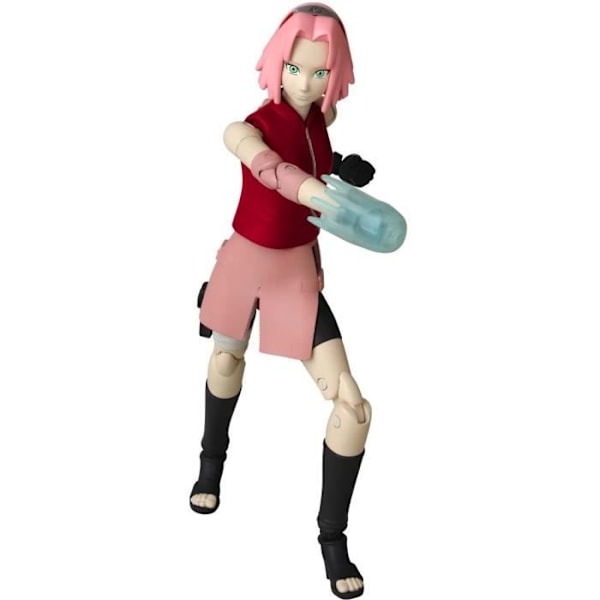 Figurine Anime Helte - BANDAI - Naruto Shippuden - Haruno Sakura - 16 ledpunkter