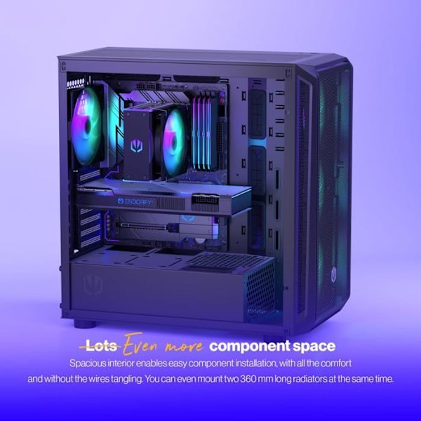 PC taske - sidepaneler Endorfy Arx 700 ARGB - PC taske - ATX