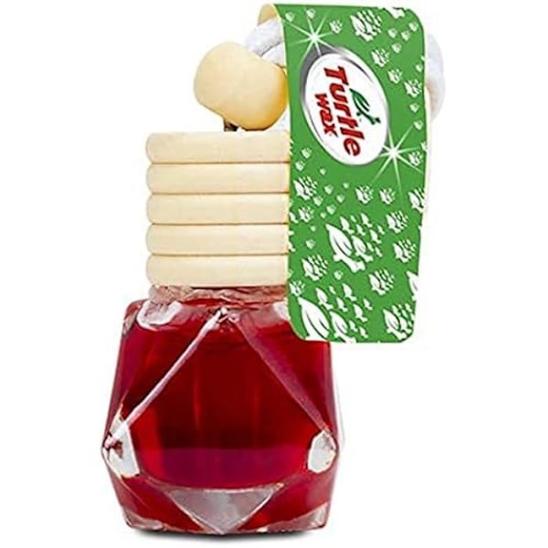 Ilmanraikastin - TURTLE WAX - TWX201 - Mansikan tuoksu - Timanttimalli - 5 ml Röd