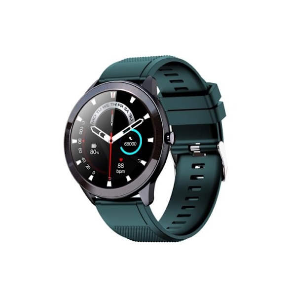 SMARTWATCH LEOTEC 1,28" MULTISPORT WAVE VIHREÄ PYÖREÄ NÄYTTÖ