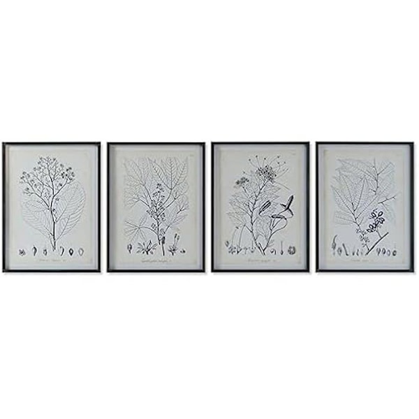 Maalaus - DKD HOME DECOR - Estándar - Monivärinen - 2,5 x 45 x 60 cm - Nykyaikainen muotoilu mångfärgad