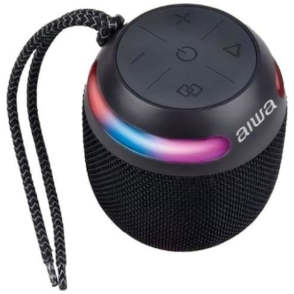 Bluetooth højttaler - AIWA - Bst-650 - Sort - Trådløs - 3 års garanti Svart