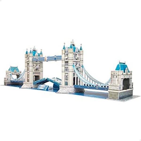 3D PUZZLE TOWER BRIDGE LONDON 120 KAPPALE 77X18X23