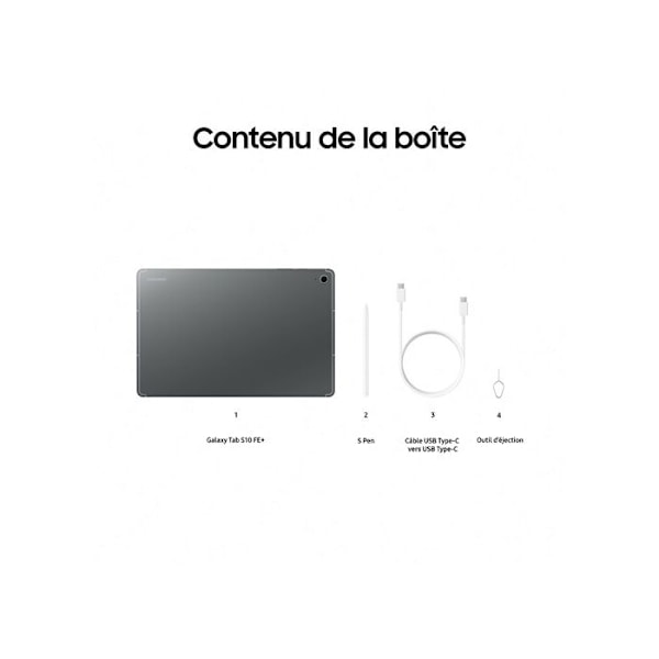 Samsung Galaxy Tab S10FE+ 13.1'' 8GB 128GB WIFI GRÅ