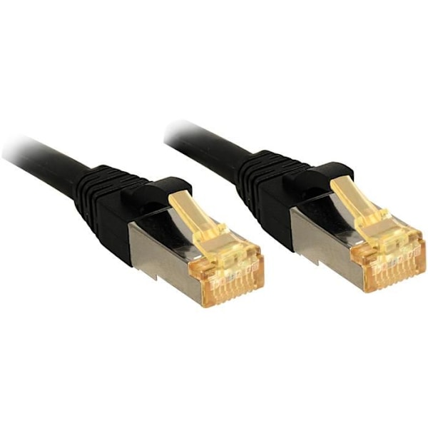 LINDY CAT 7 Lsoh netværkskabel - Kobber - 6000MHz - 5m - Sort