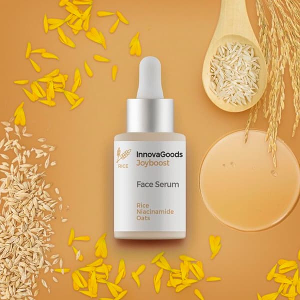 Sérum ansikte InnovaGoods Rice Joyboost 30 ml Vit