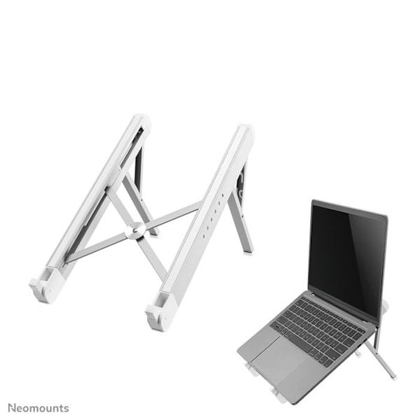 NewStar Folding Laptop Stand 11"-17" Silver