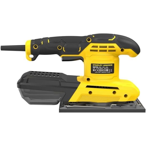 Stanley - FatMax STANLEY FATMAX Orbitalsliber 280 W 1/3 Ø orbit 2 mm med kuffert - FMEW214K-QS Gul