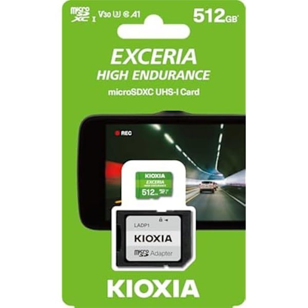 EXCERIA HIGH Endurance 512 GB microSD-hukommelseskort