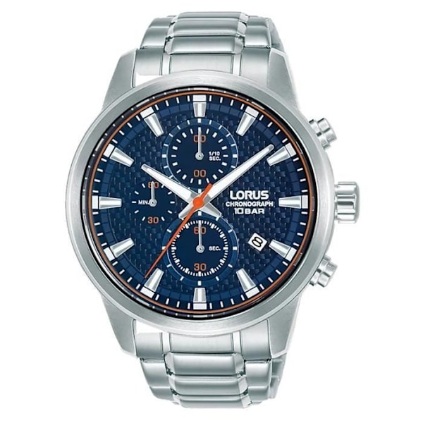Ur - LORUS - Sport chrono stål - Blå urskive - Vandmodstand 10 Atm - Quartz
