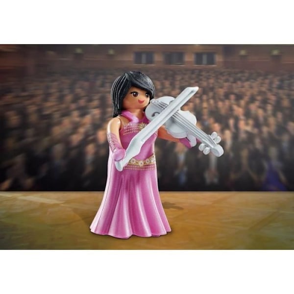 PLAYMOBIL - 71198 - Violinist - Alder 4 år - Farve Hvid - Publikumstype Barn - Kønsblandet hvid
