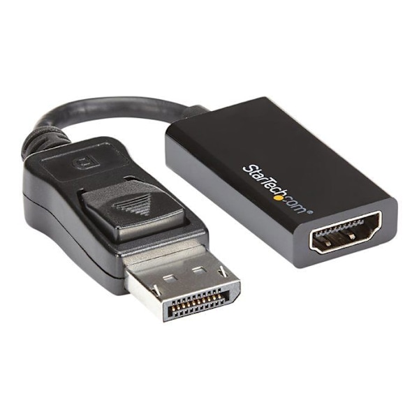 DisplayPort til HDMI-adapter - STARTECH.COM - Ultra HD 4K 60 Hz - M/F - Sort