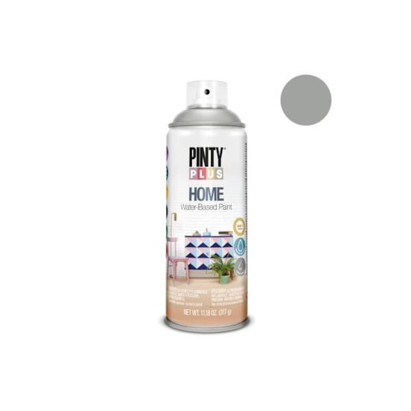 Sprayfärg - GENERIC - Pintyplus Home - Regngrå - Yta upp till 3m² - Lätt att använda Regnigt grått