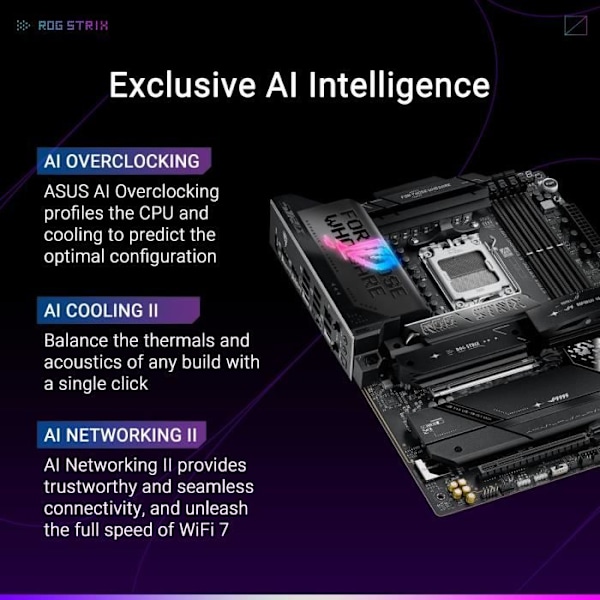 Moderkort - ASUS - STRIX X870E-E GAMING WIFI