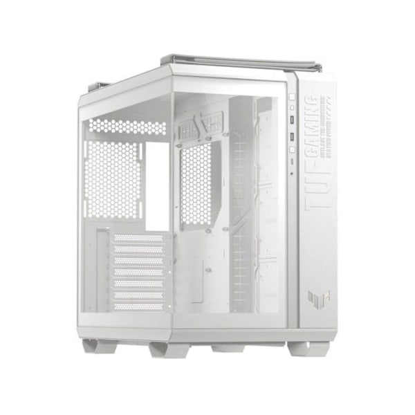 ASUS TUF GAMING GT502 HORIZON TG ARGB Keskitorni ATX Kaksinkertainen Lasi USB-C Valkoinen