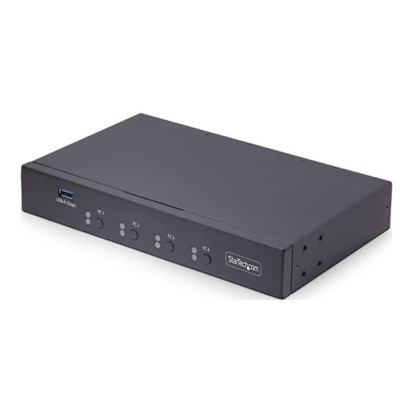 KVM-kytkin 4-porttinen - StarTech.com - P4A20132-KM-SWITCH - USB 3.0 - Hiiren vaeltaminen - TAA-yhteensopiva