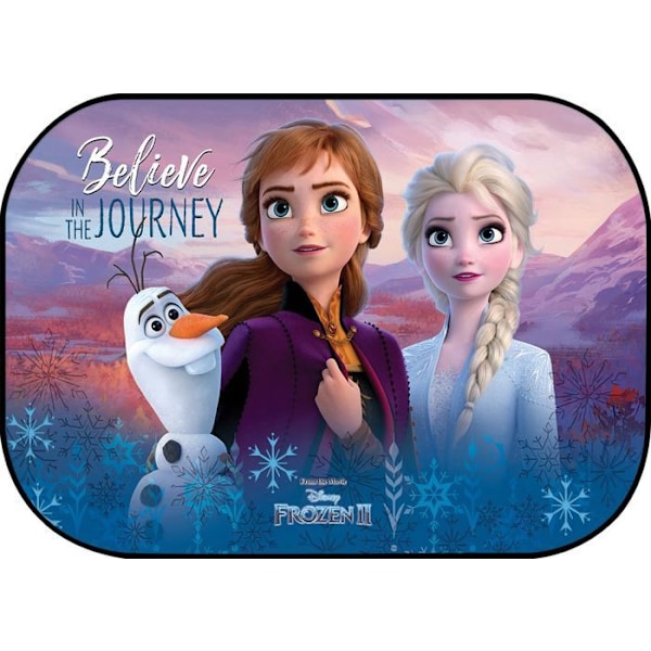 Sivuverho - FROZEN - Disney - UV-suoja - Imukuppikiinnitys - 60 x 40 cm Blå