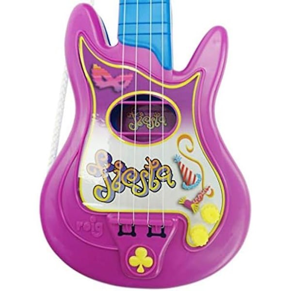 Gitarr - REIG - 3018 - Beige - Perfekt för barn - Från 3 år - Användning inomhus Beige
