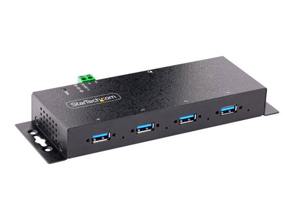 USB-hubb - Startech - 5G4AINDNP-USB-A-HUB - 4 portar - USB 3.2 Gen 1 - Svart