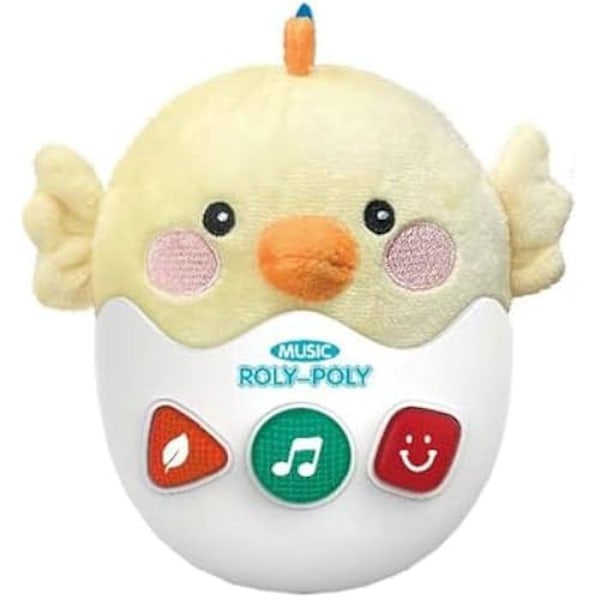 Valo-ääni-melodialaatikko - LLOPIS - Musikaalinen munakana - 22 cm - Vauvalle - Mixed