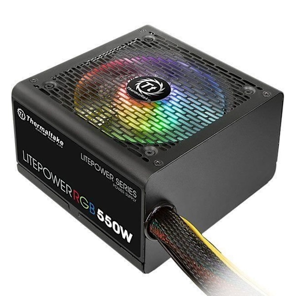 Thermaltake ATX 550W Litepower RGB - ATX-emolevy - RGB-väri