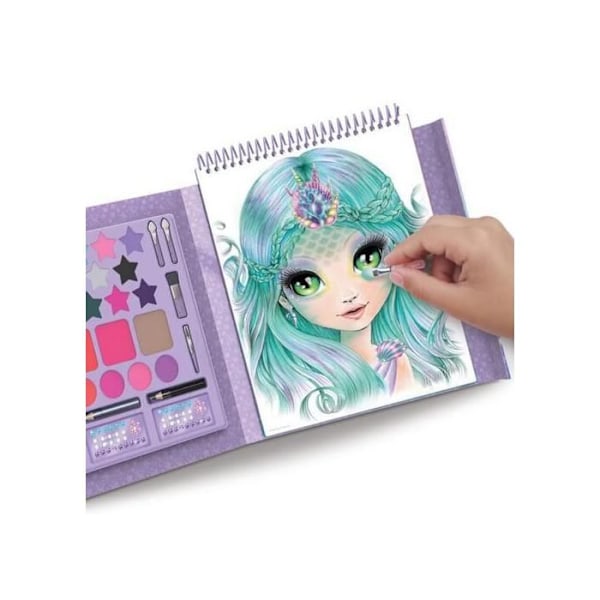 Kreativt sminkset - Make-up artist - Rosa - För barn från 8 år - Unisex - 23x2,7x30cm