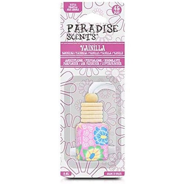 Parfume i keramisk flaske - PARADISE DUFT - Vaniljeblomst - 8ml - Langtidsholdbar op til 45 dage