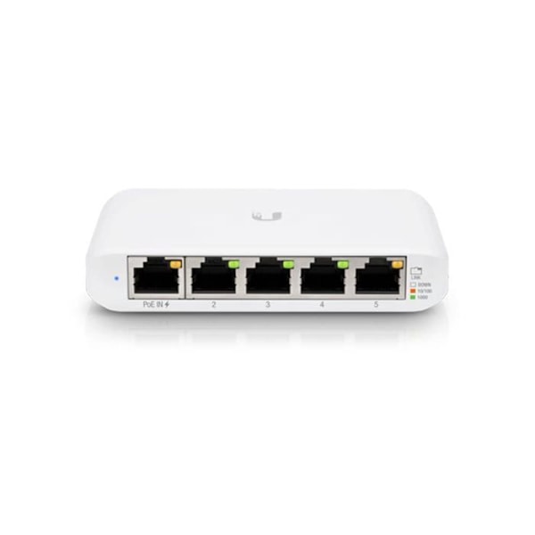 Managed Ethernet Switch - TEKNISKA SPECIFIKATIONER - 5 RJ-45 Gigabit Ethernet-portar - IEEE 802.3af/at