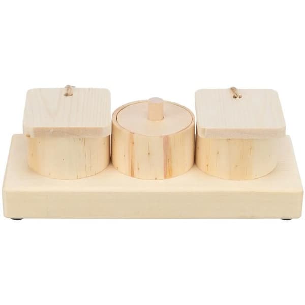 Trixie Snack Cups -jyrsijöiden lelu beige