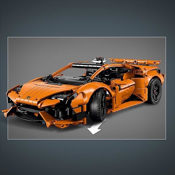 LEGO® Technic 42196 Exclu Cdiscount Lamborghini Huracán Tecnica orange Leksakbil För Barn från 9 År Orange