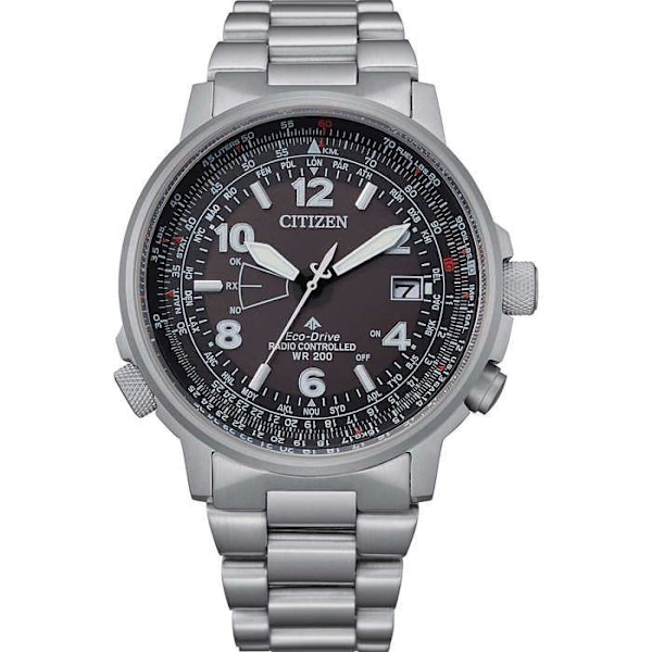 Kello - Citizen - CB0240-88E - Musta - Teräs - Kvartsi - Analogia Svart