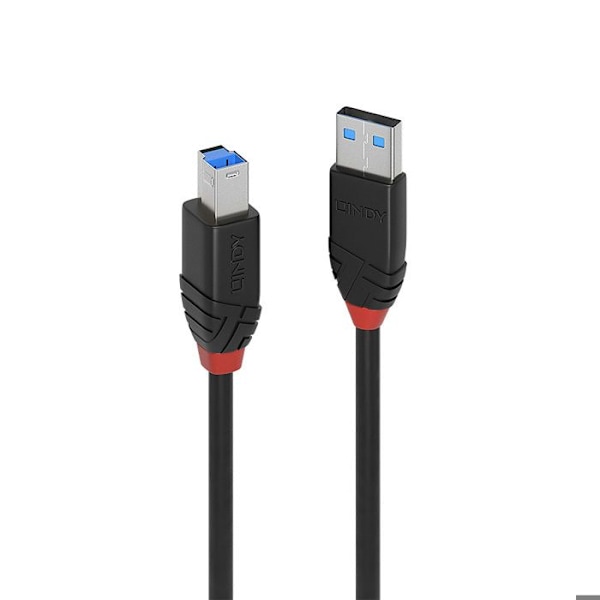 USB-kaapeli - LINDY - 43227 - USB 3.2 Gen1 - 10 m - USB-A uros, USB-B uros