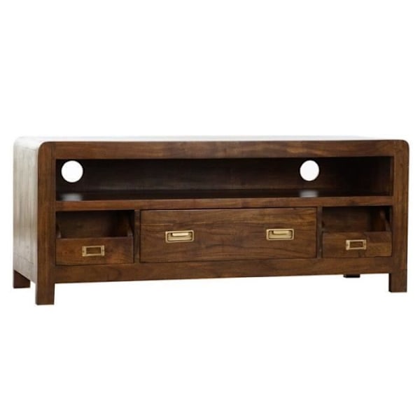TV-møbel Thyann Acacia (115 x 40,5 x 48 cm)