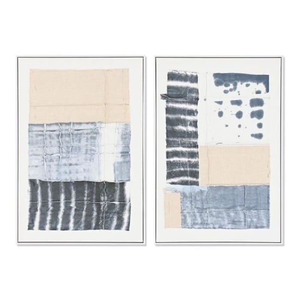 ram 60 x 3,2 x 90 cm urban abstrakt (2 enheter)