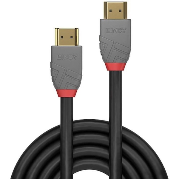 Nopea HDMI-kaapeli - Anthra Line - 2m - LINDY Svart