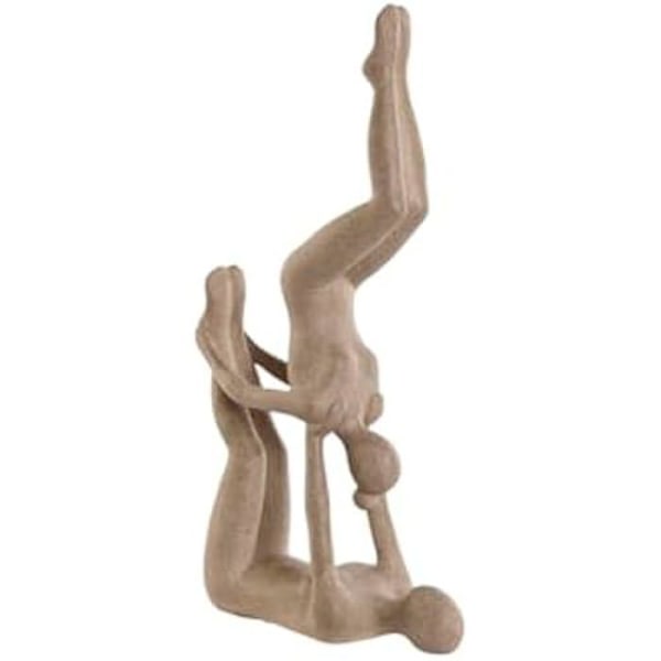 Koristehahmo - HOME ESPRIT - S3054979 - Beige - Monivärinen - 21,4 x 8,8 x 40 cm Flerfärgad