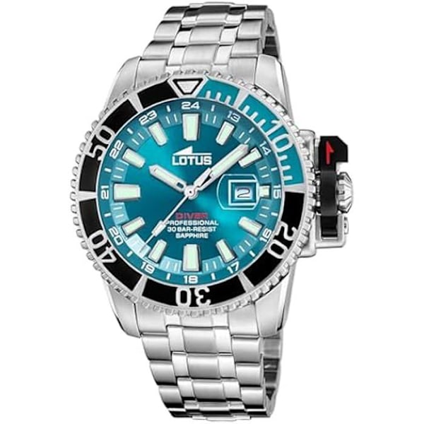 LOTUS Herrklocka Diver Professional 18938/1 Svart