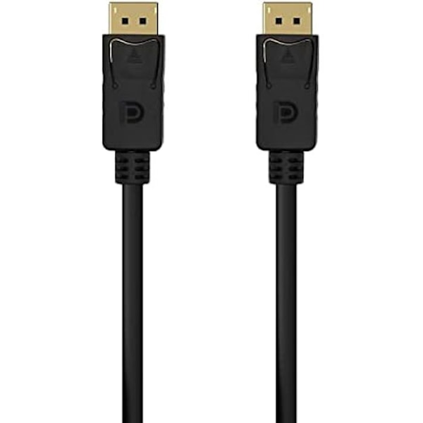 AISENS A124-0548 DisplayPort 1.2 4K-kabel - 50 cm - Sort