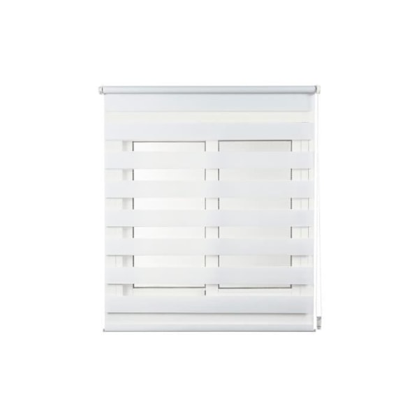 Butik Clip&Fix Natt&Dag Vit 120x180cm - GENERISK - Butik - Tamisant - Syntetisk - Inomhus Vit