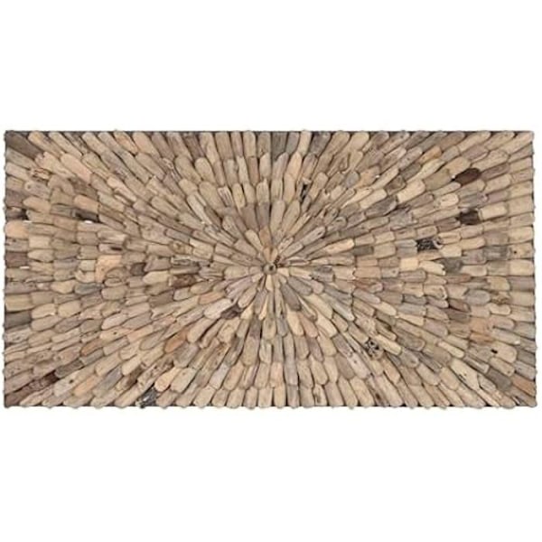 Seinäkoriste - HOME ESPRIT - Monivärinen - 120 x 10 x 60 cm - Suorakulmainen - Ripustettavaksi mångfärgad