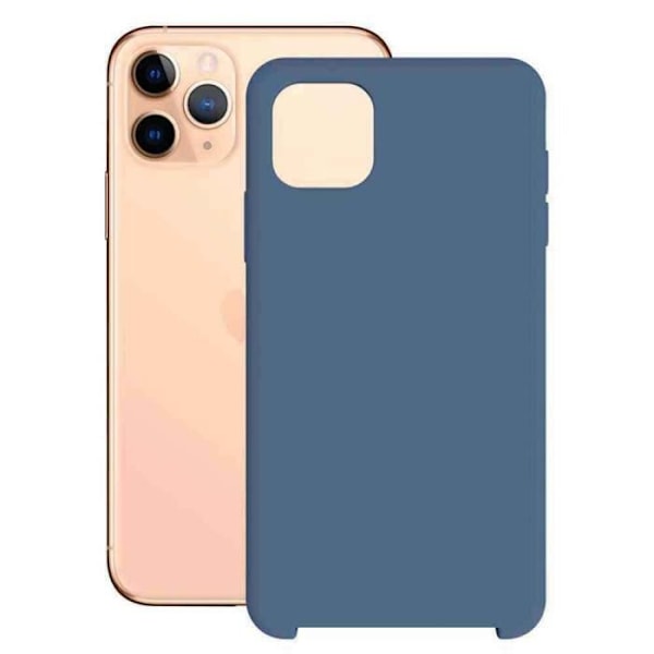 Silicone Cover - KSIX - iPhone 11 Pro Max - Blå - Ultra blød - Anti-fingeraftryk Blå