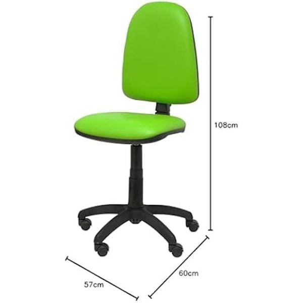 Stol - PIQUERAS Y CRESPO - Ergonomisk modell - Polypropen - Pistasch - 1 sits Pistasch