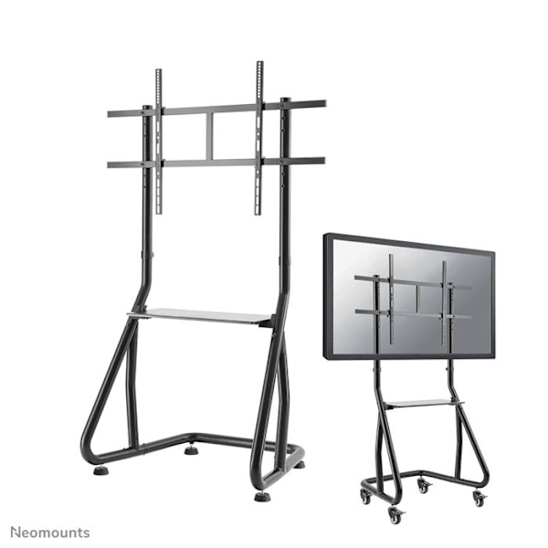 Support mobil - NewStar - NS-M3800BLACK - Skærme op til 100" - Kapacitet 100 kg - Sort