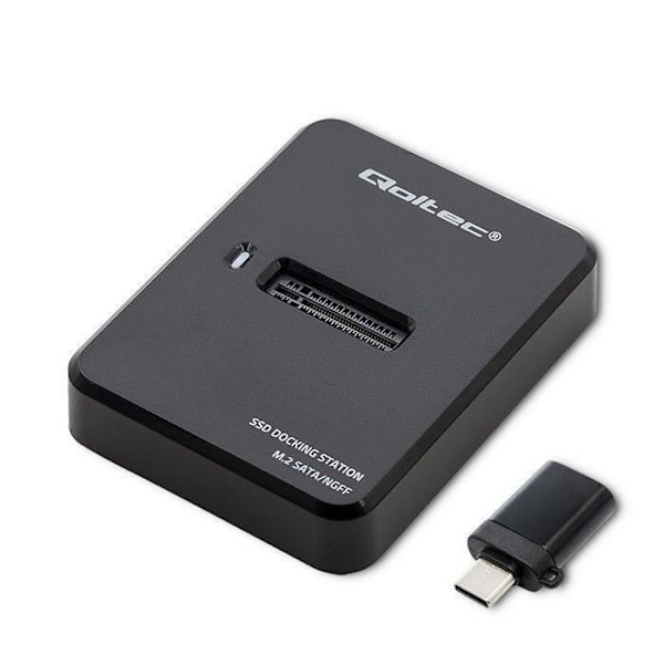 Qoltec dockingstation SSD M.2 SATA, NGFF, USB 3.1 - 5901878503141