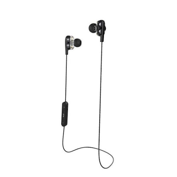 CoolBox CoolTwin, Trådløs, høretelefon, Binaural, In-ear, Sort