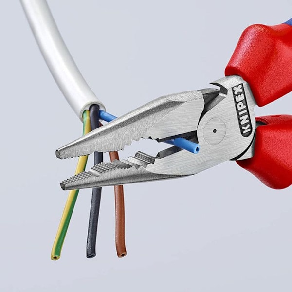 Kompakt universaltang 145 mm - KNIPEX - 0822145 Röd