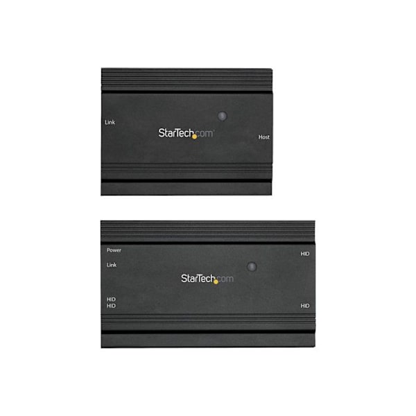 USB 2.0 - StarTech.com - 4 Porttia - 100m Ethernet-kaapeli - Metallikotelo - Liitä ja käytä