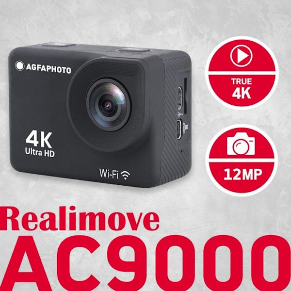 Agfaphoto AC9000BK sportskamera