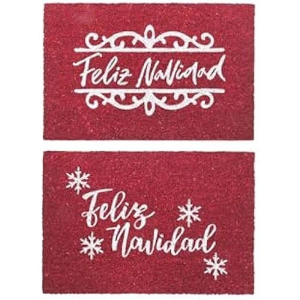 Dörrmatta - DKD HEMINNREDNING - Flerfärgad - PVC och kokosfiber - 60 x 40 cm - Rektangulär Flerfärgad